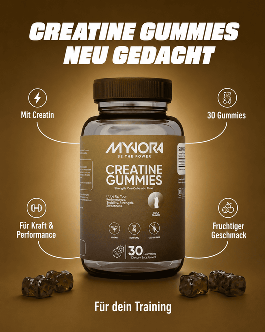 Kreatin Gummibärchen - das beste Supplement