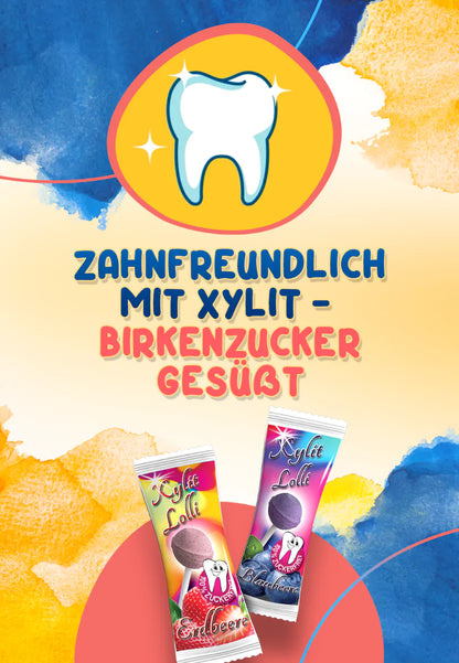 Birkenzucker Lolli Erdbeer zuckerfrei kaufen – Vital Päckli