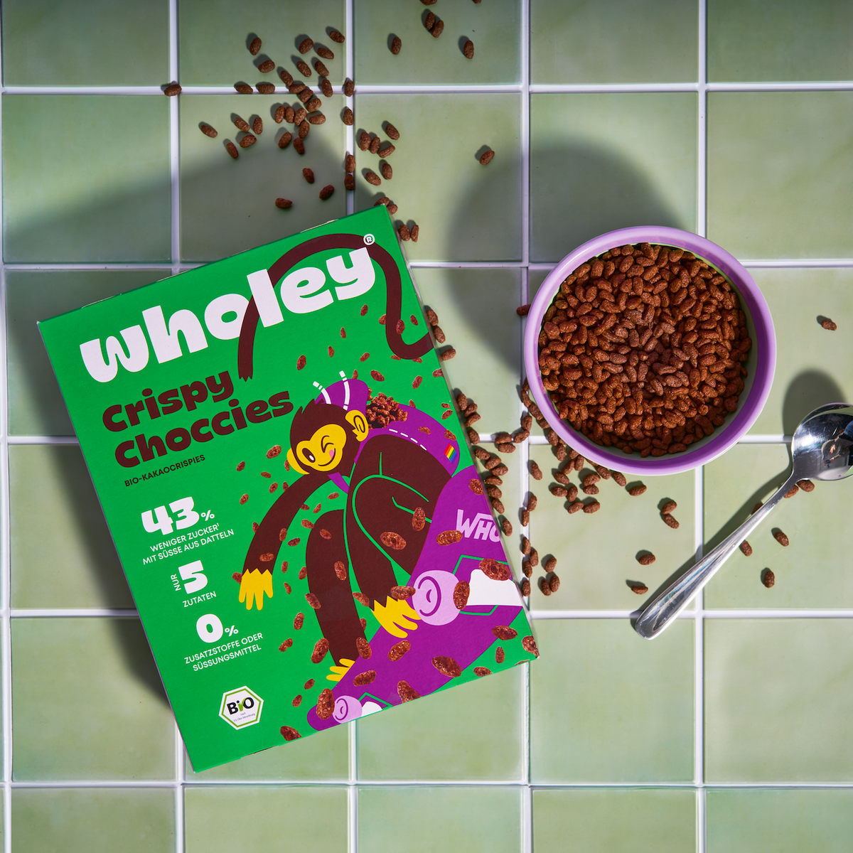Crispy Choccies Cereals | Ohne raffinierten Zucker