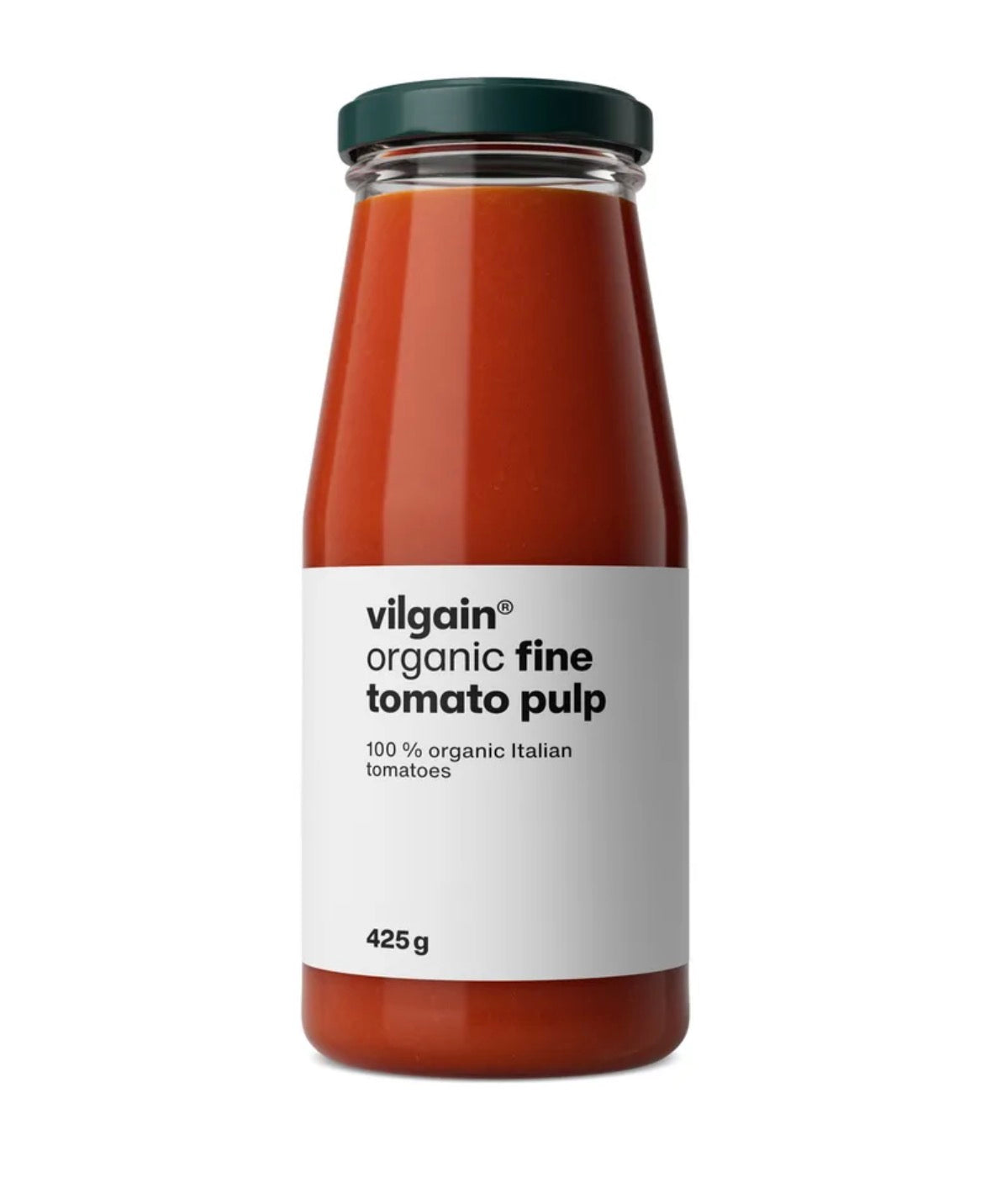 BIO Tomatenpüree ⁠–⁠ 100 % saftige italienische Tomaten aus biologischem Anbau, zuckerfrei 425g