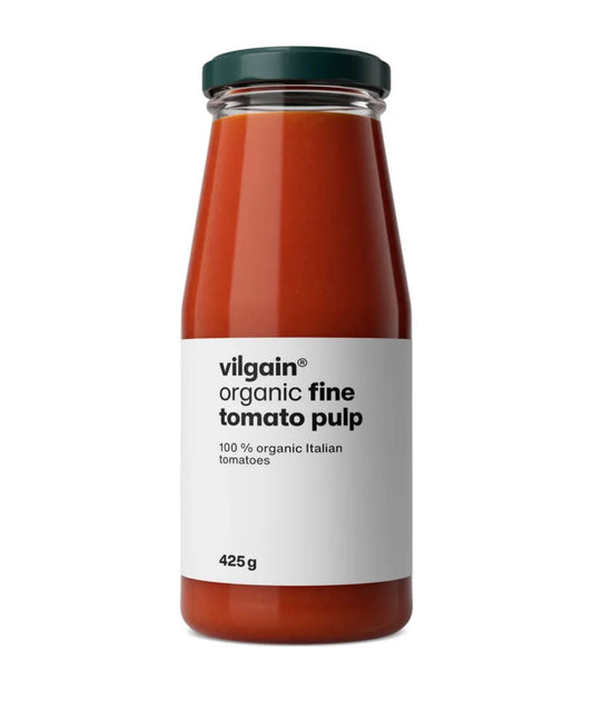 BIO Tomatenpüree ⁠–⁠ 100 % saftige italienische Tomaten aus biologischem Anbau, zuckerfrei 425g