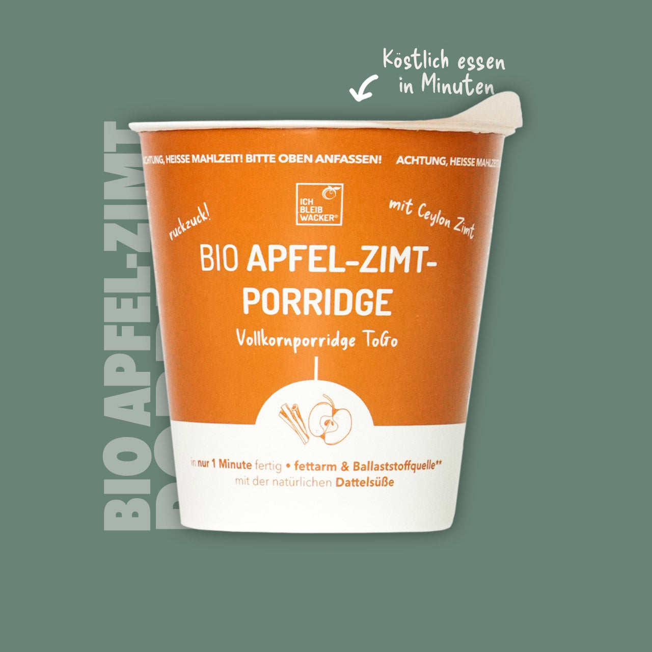apfel zimt porridge Vital Päckli Schweiz