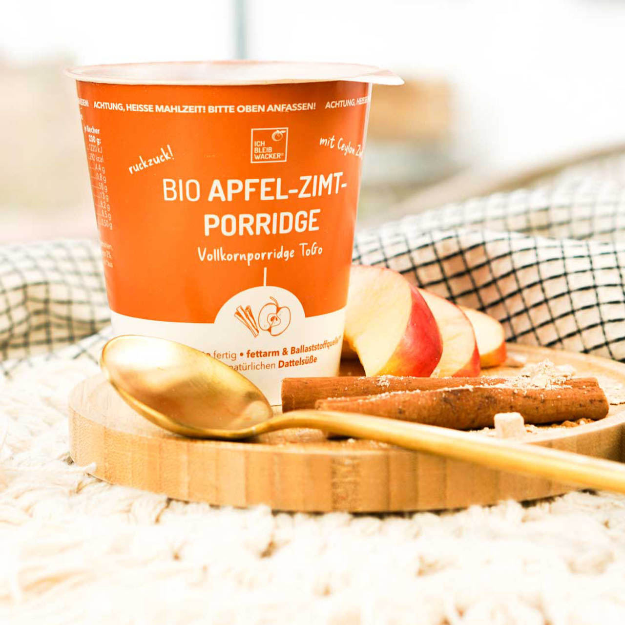 apfel zimt porridge Vital Päckli Schweiz