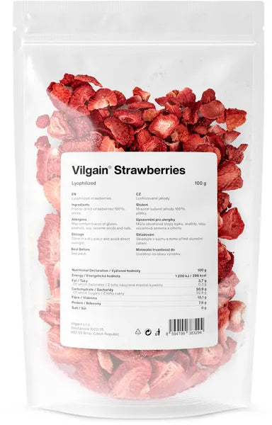 Gefriergetrocknete Erdbeeren 100 g