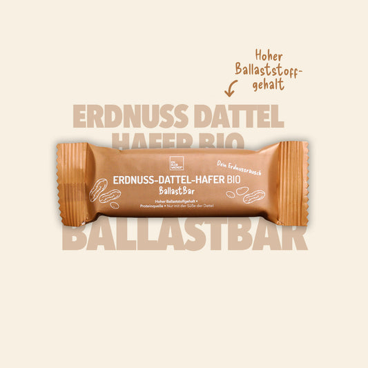 🎁 Erdnuss-Dattel-Hafer BallastBar Bio, 40g (100% off)