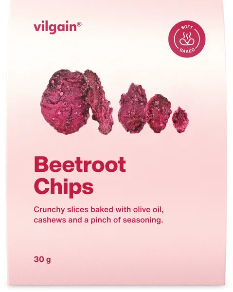 Rote Bete-Chips, Nur 7  natürliche Zutaten (30g)