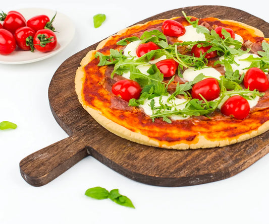 Glutenfreier Pizzateig ⁠–⁠ fluffiger Pizzaboden aus Italien, handgemacht, für Zöliakiebetroffene geeignet