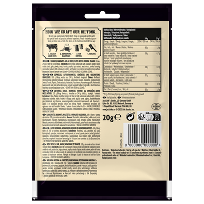 Jack Link's Biltong Original 60g